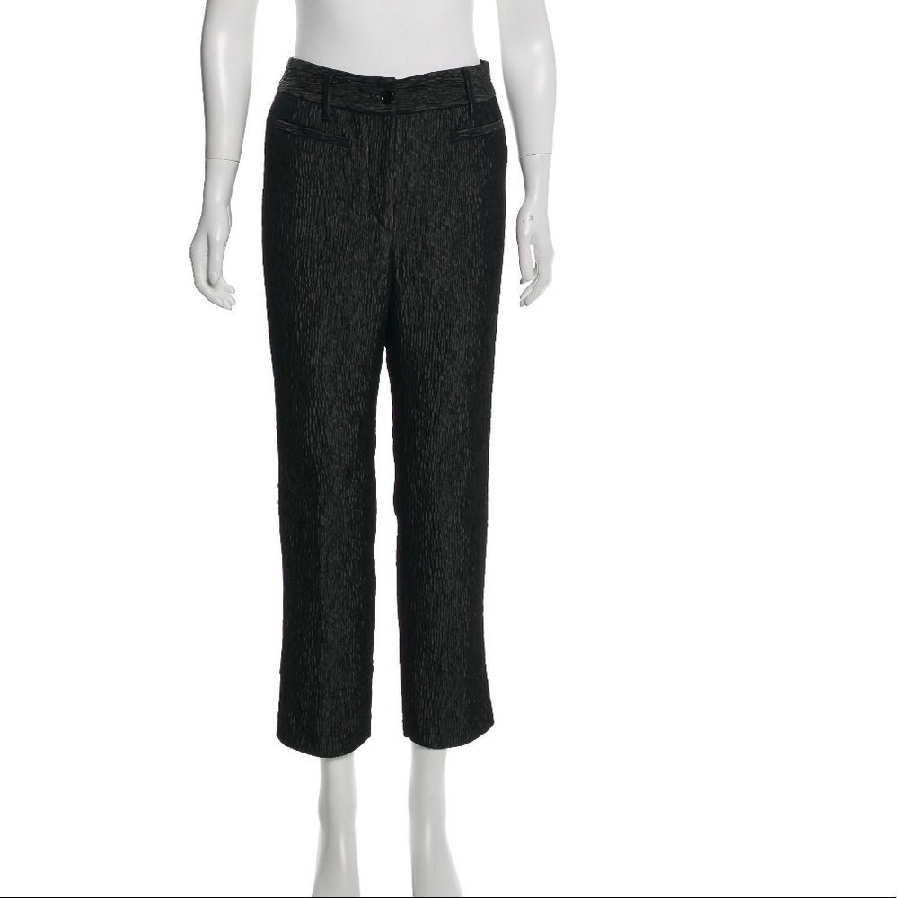 Dolce & Gabbana Jacquard Straight Leg Trousers 🐆